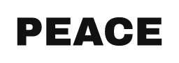 PEACE word art template