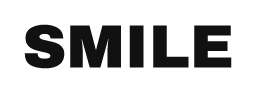 SMILE word art template